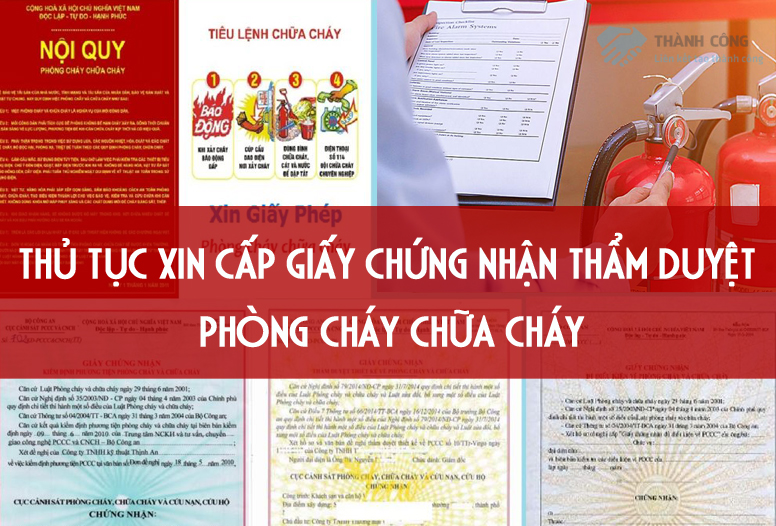Xin cấp giấy thẩm duyệt PCCC